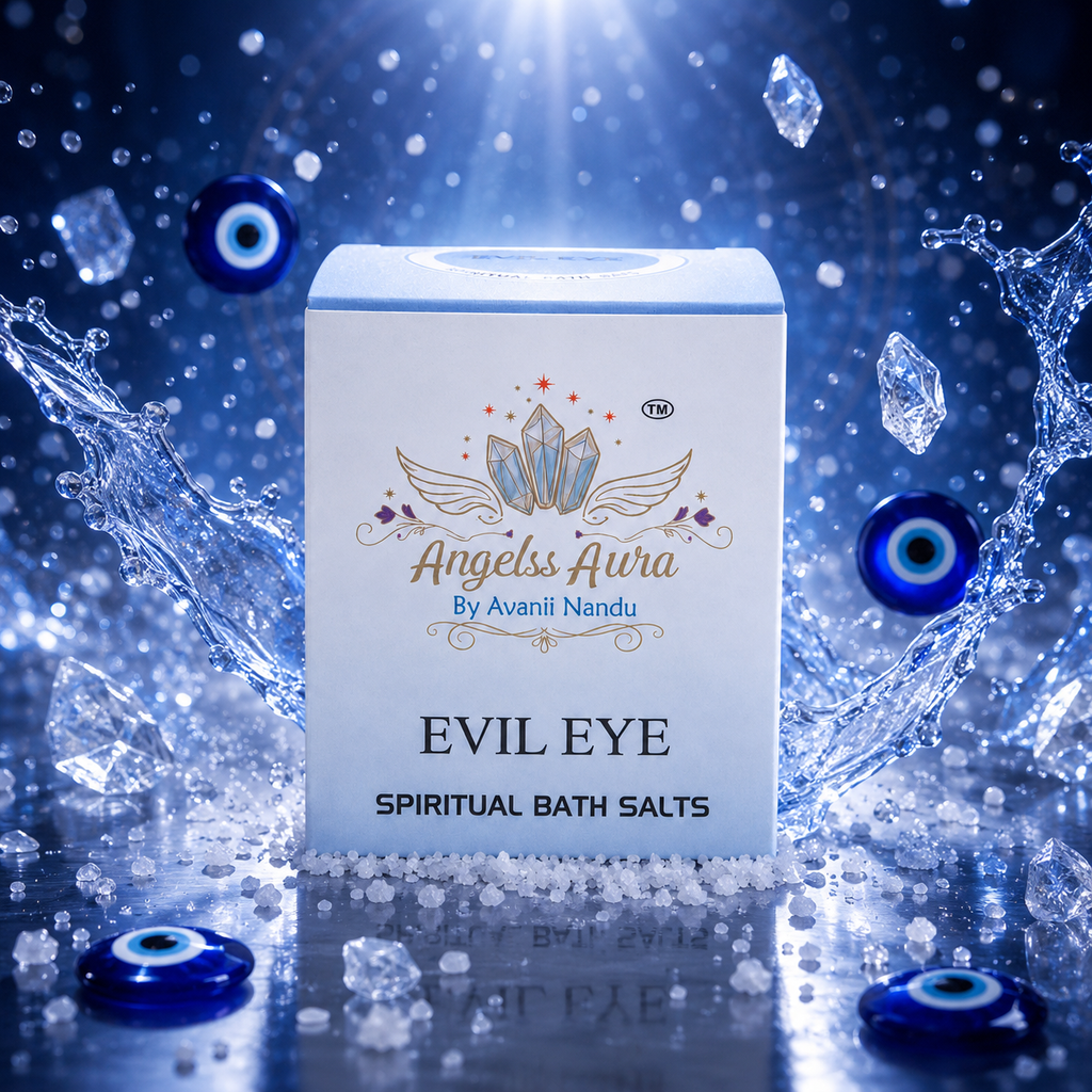 Evil Eye Spiritual Bath Salt for Protection, Aura Cleansing & Negative Energy Removal
