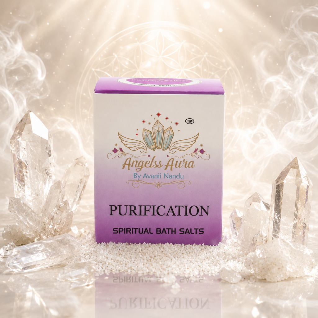 Purification Spiritual Bath Salt for Aura Cleansing, Energy Reset & Inner Peace