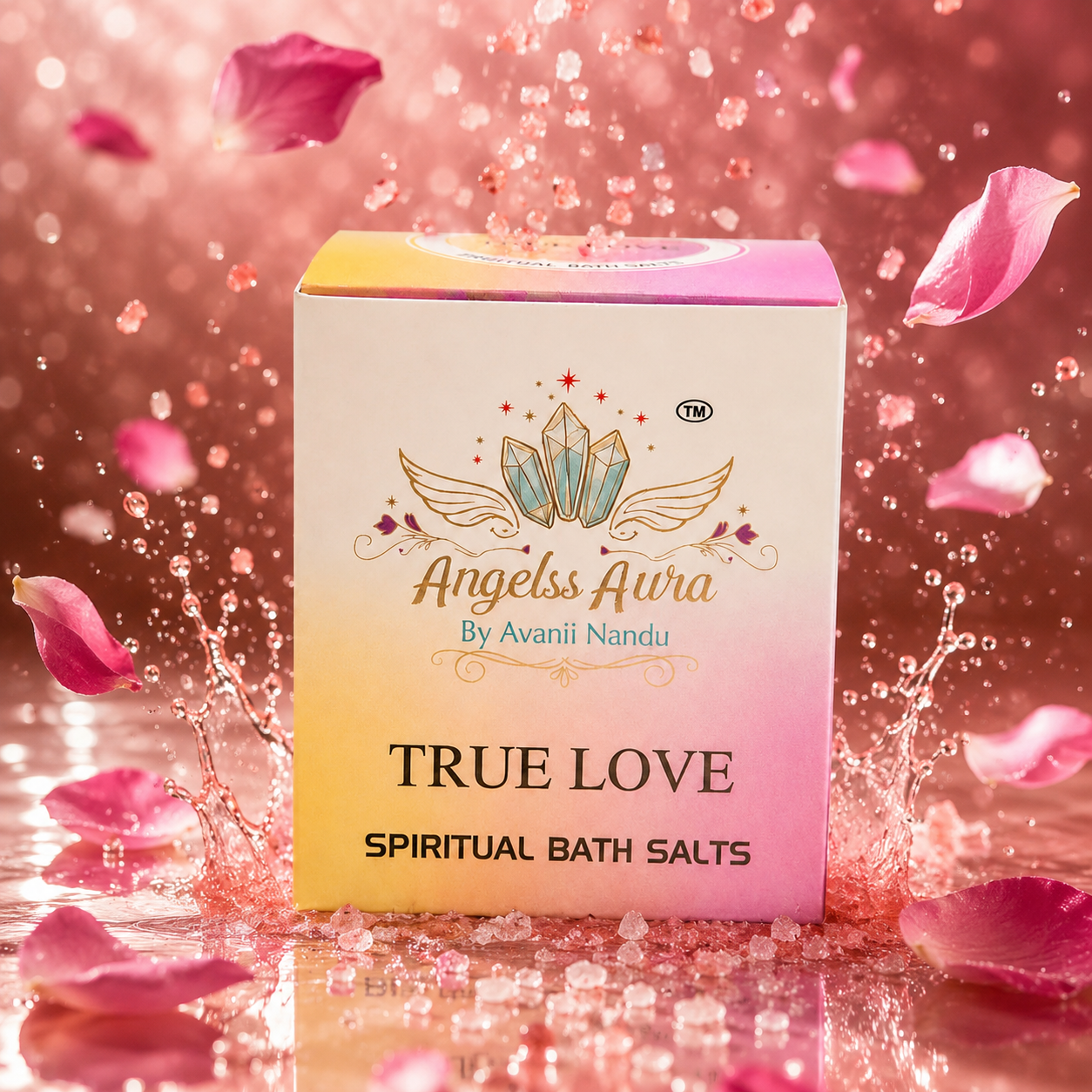 True Love Spiritual Bath Salt for Self Love, Romance & Emotional Healing