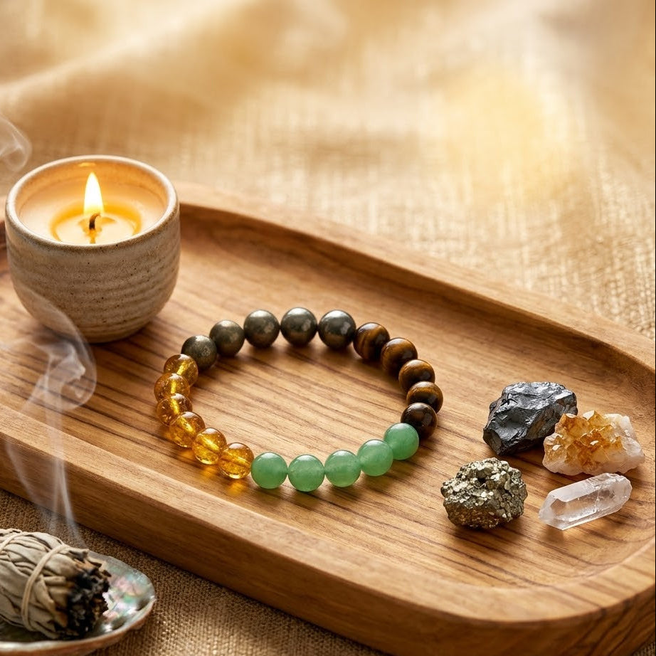 Money Magnet Bracelet for Wealth, Abundance & Positive Energy