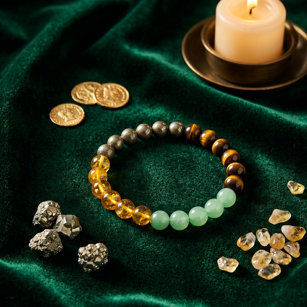 Money Magnet Bracelet for Wealth, Abundance & Positive Energy